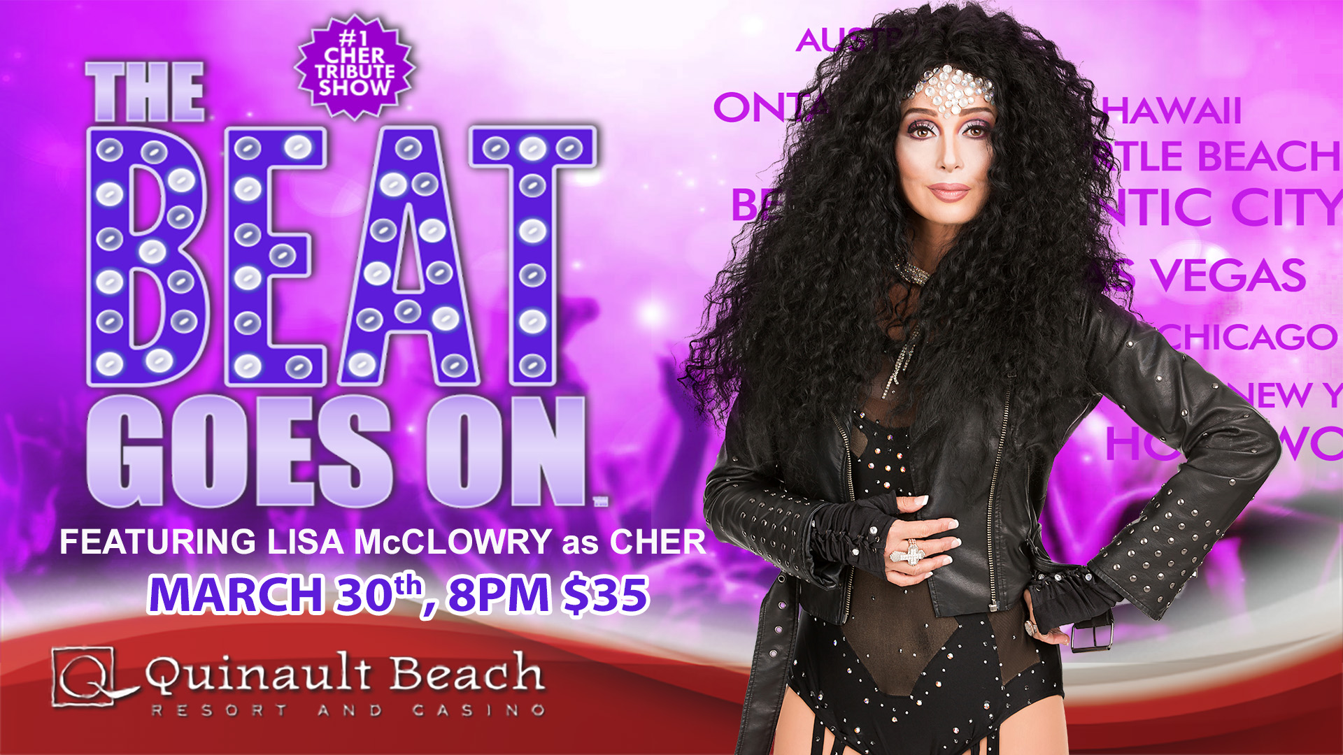 SOLD OUT The Beat Goes On, Cher Tribute Concert